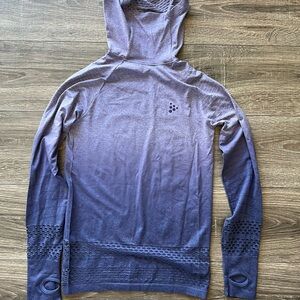 Craft Purple Long Sleeve Athletic Tee